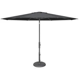 11' TWIST MARKET UMBRELLA, CANVAS COAL