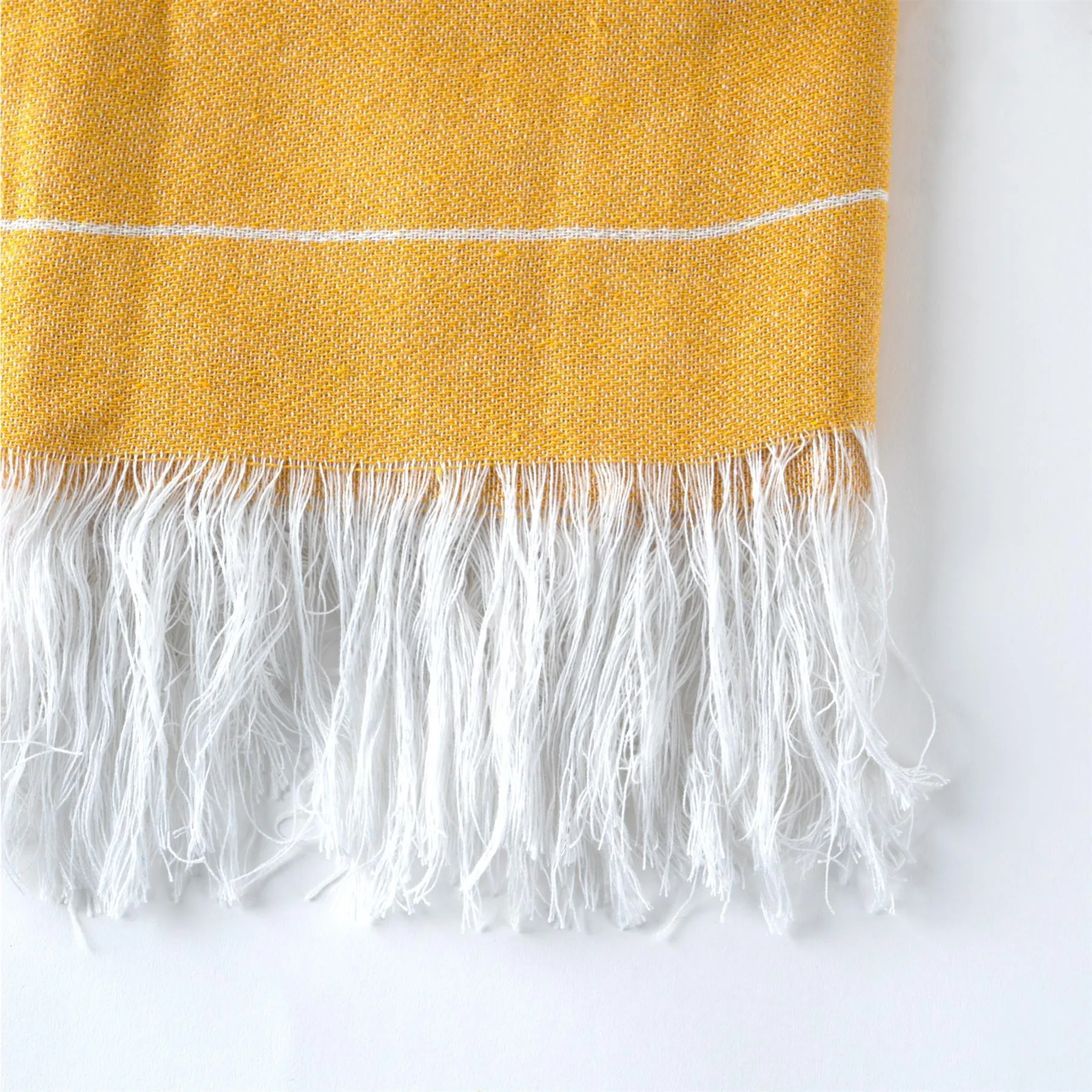 170cm x 90cm Turkish Cotton Pinstripe Bath Towel - By Nicola Spring