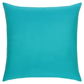 22" Square Elaine Smith Pillow  Canvas Aruba