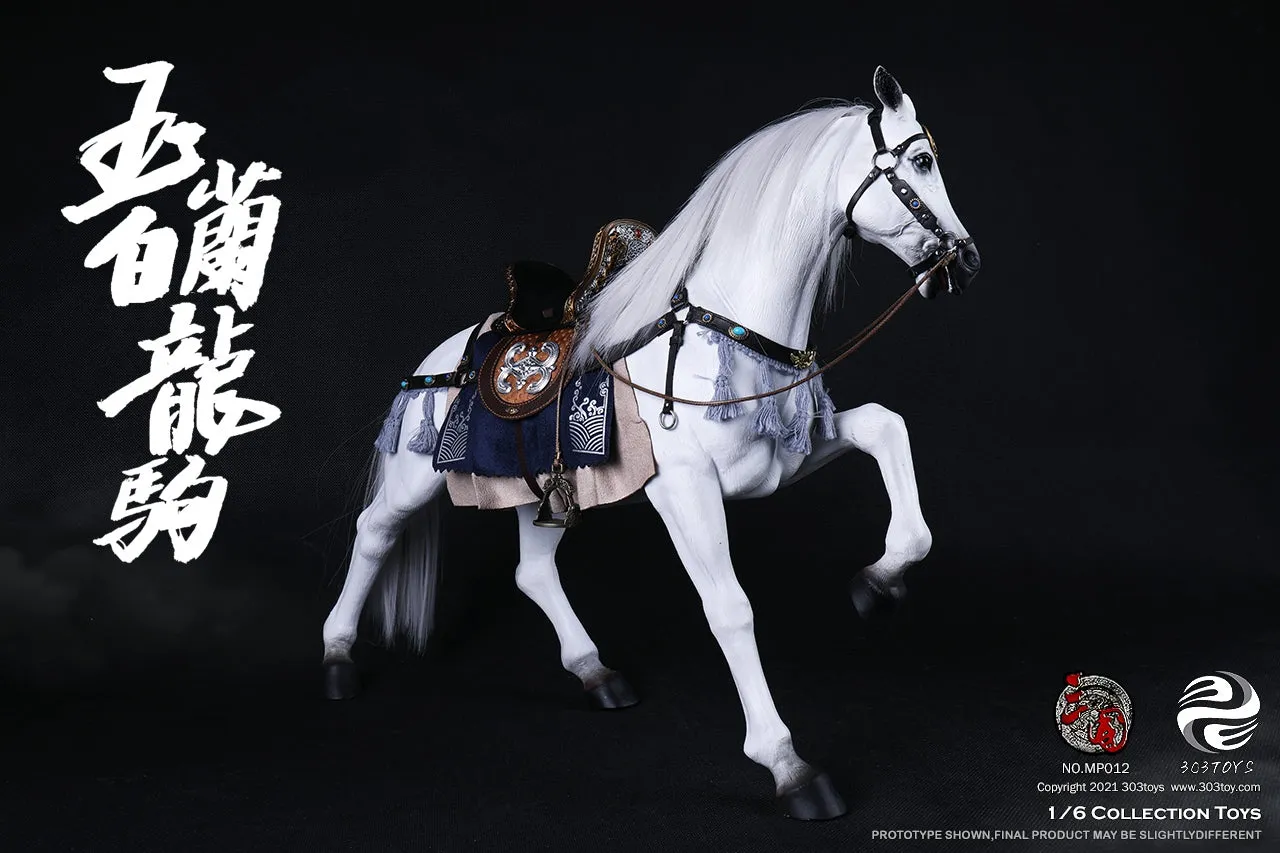 303Toys - Mp012 1/6 Three Kingdoms: Yulan White Dragon Steed