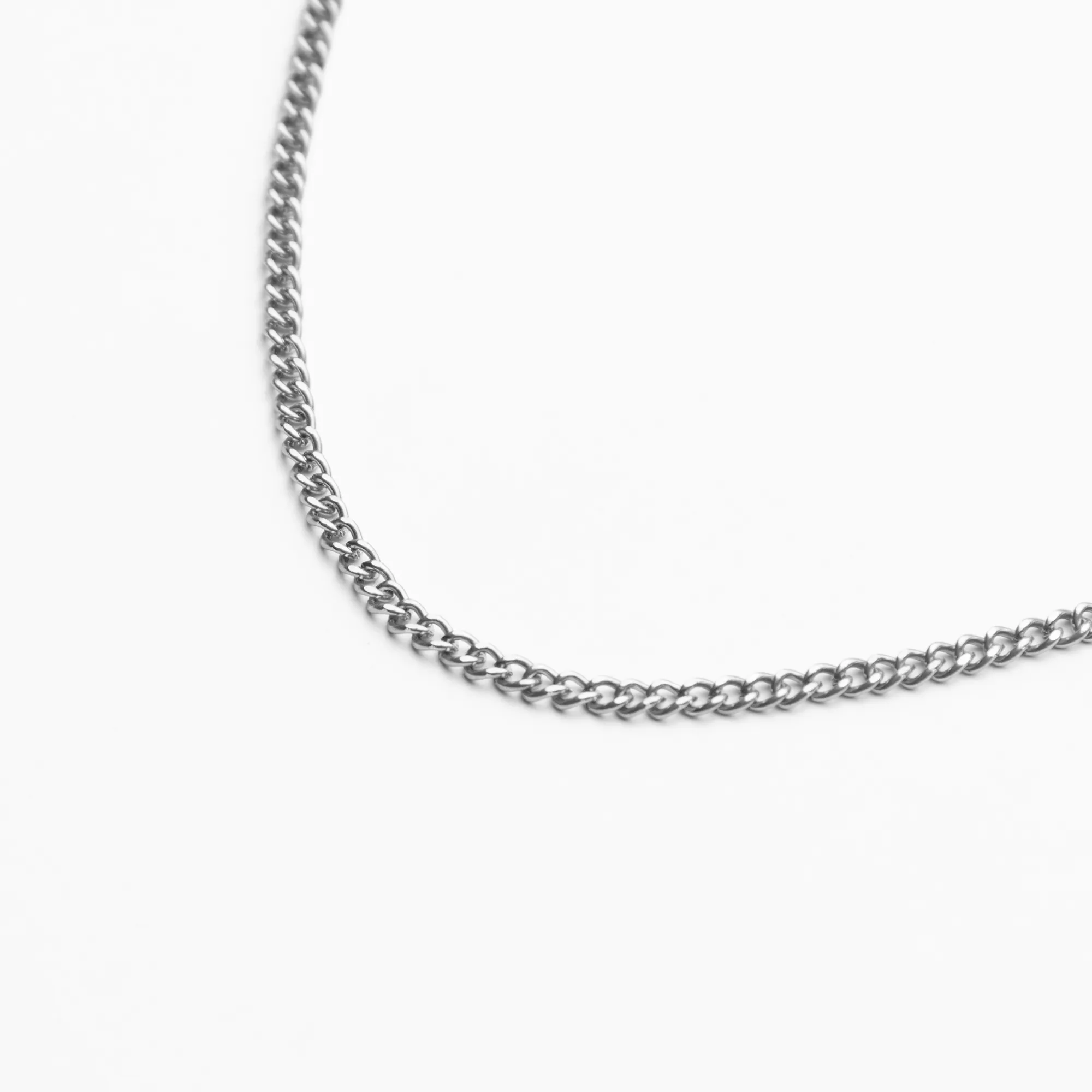 3MM Chain Necklace | Silver