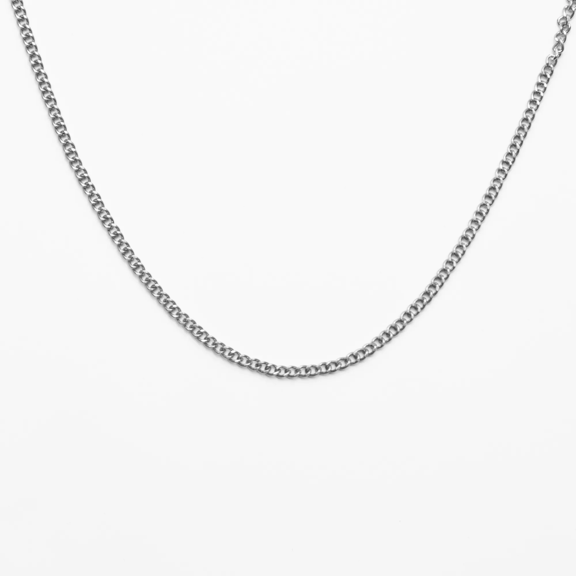 3MM Chain Necklace | Silver