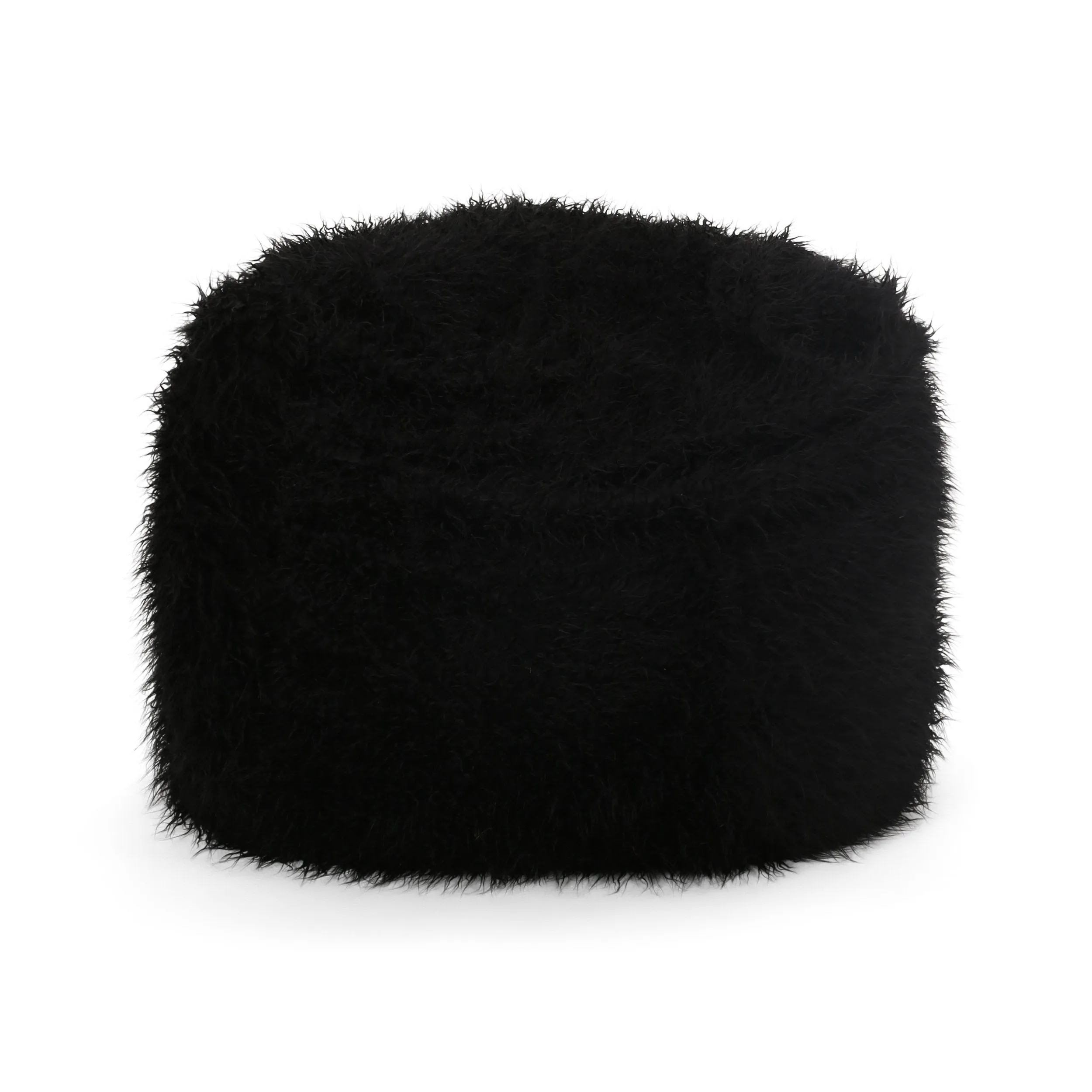 5 Ft Long Faux Fur Bean Bag - NH278113