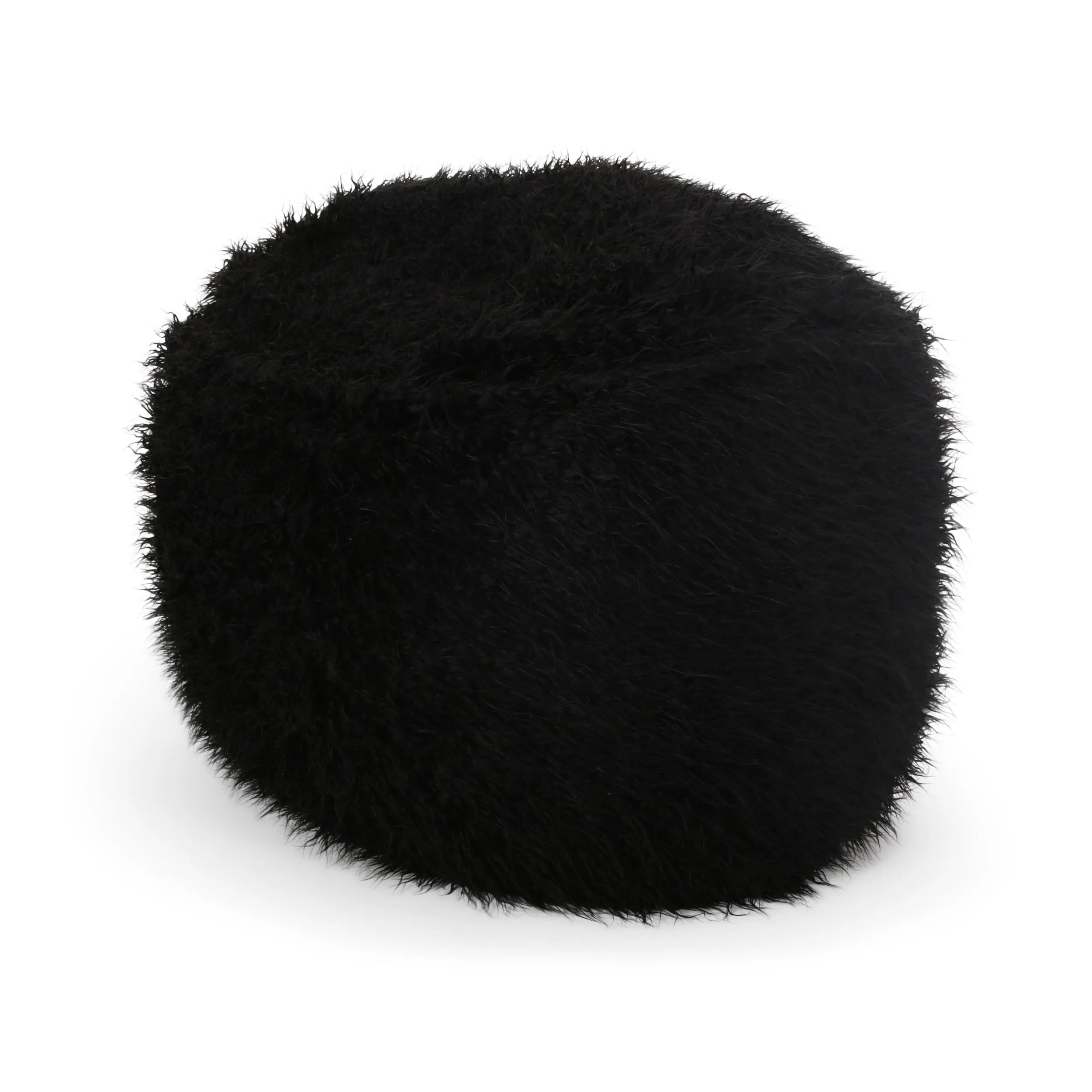 5 Ft Long Faux Fur Bean Bag - NH278113