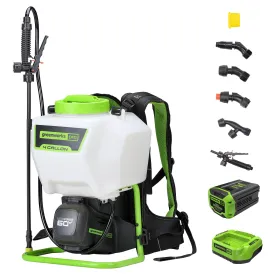 60V Cordless Battery Backpack Sprayer w/ 2.0Ah Battery & Charger