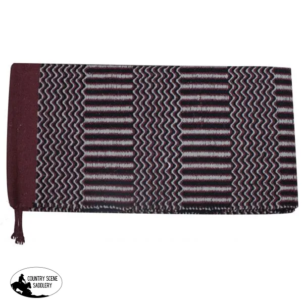 6123M  Economy style 32" X 64" double weave saddle blanket.