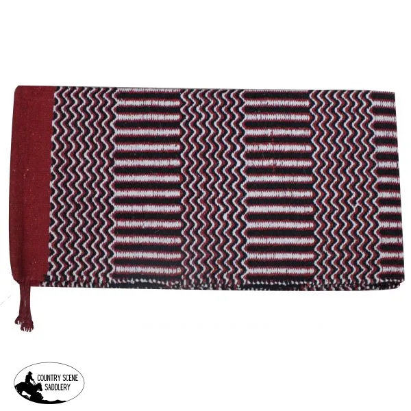 6123M  Economy style 32" X 64" double weave saddle blanket.