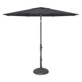 9' TWIST MARKET UMBRELLA, CANVAS COAL