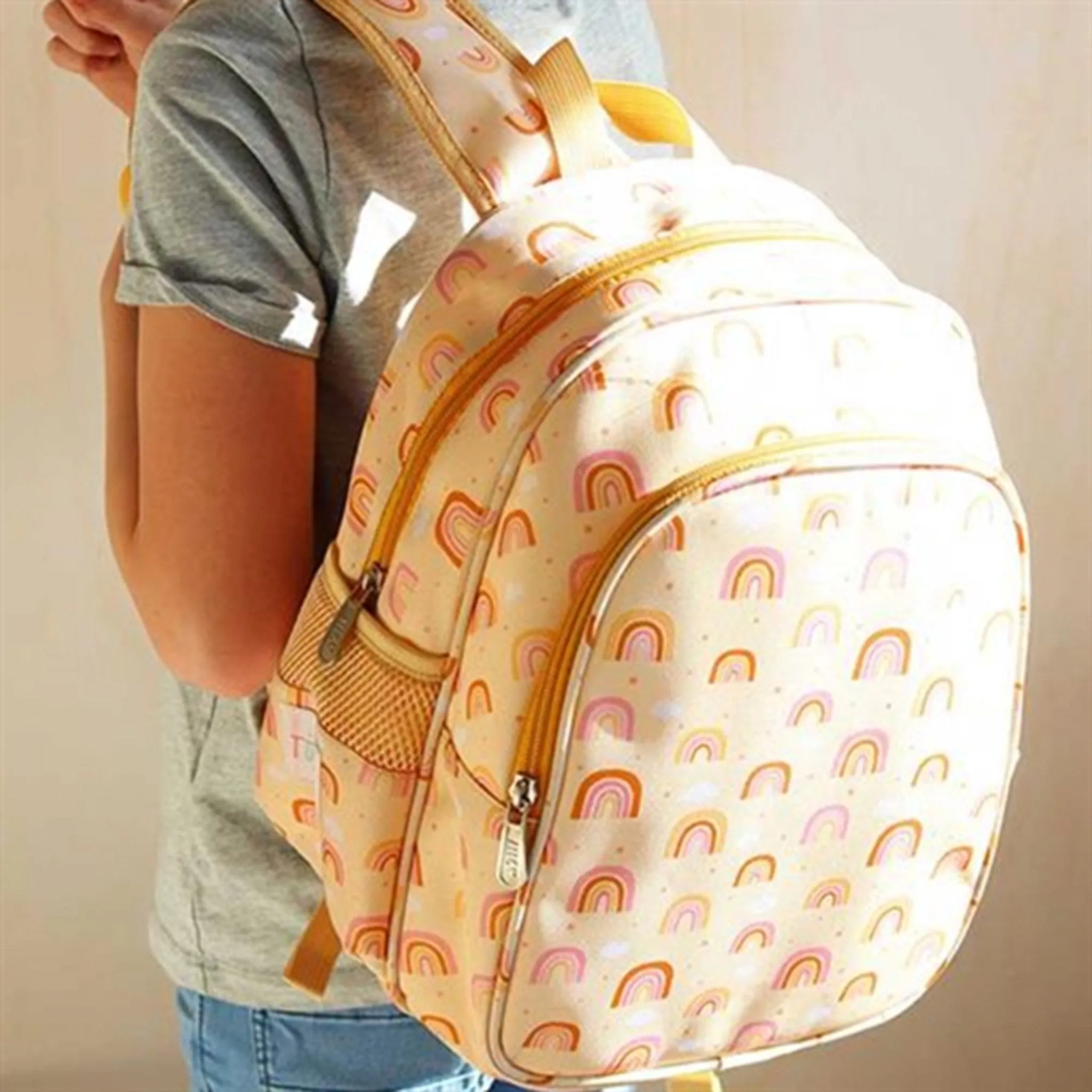 A Little Lovely Company Backpack Rainbows