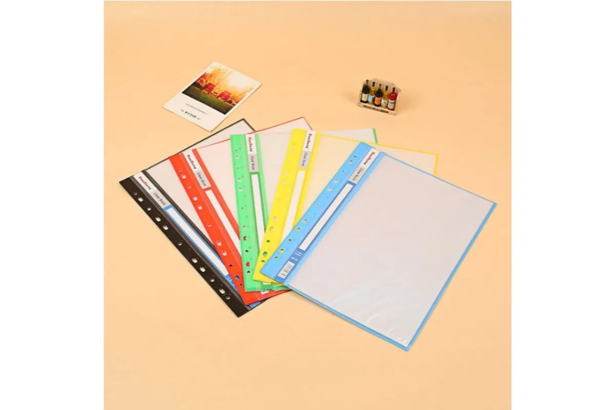 A4 Pocket File Clear Holder