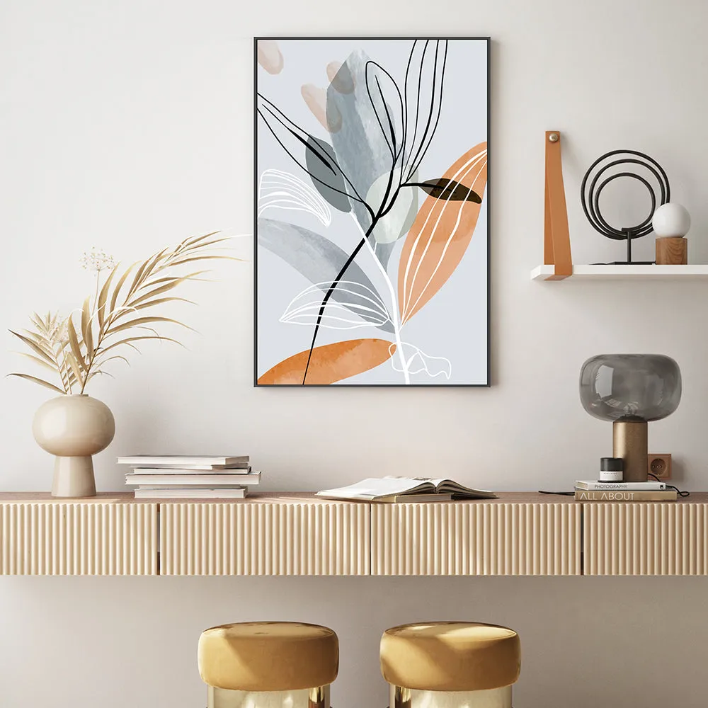 Abstract Autumn Leaves, Style C