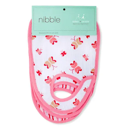 Aden & Anais Classic Snap Bibs -Princess Posie