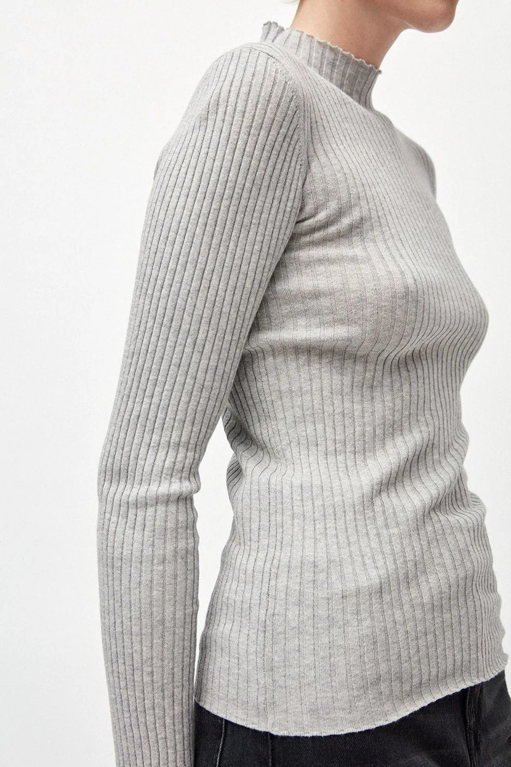 alaani sweater grey melange