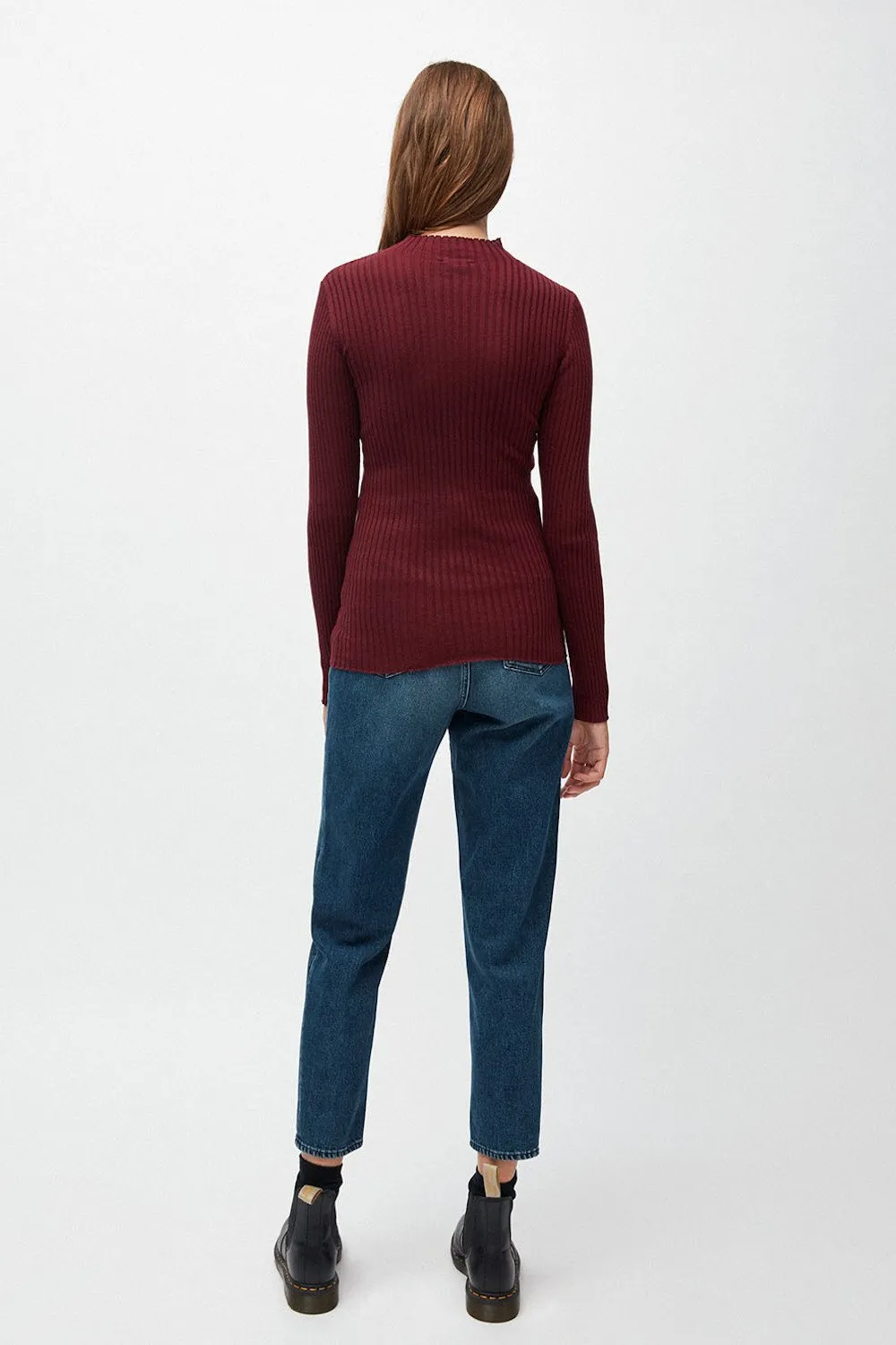 alaani sweater port wine