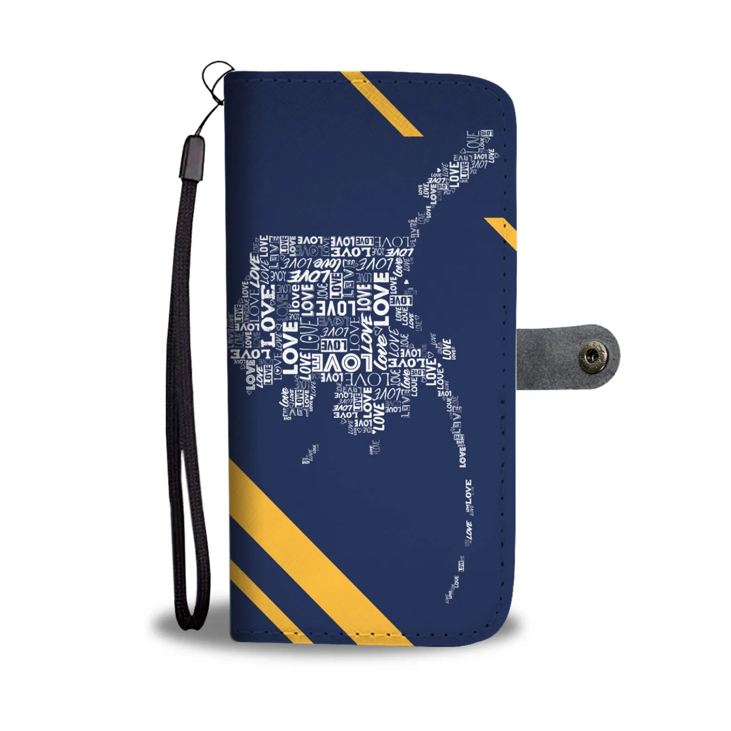 Alaska Love Wallet Phone Case