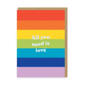 All You Need Is Love Greeting Card