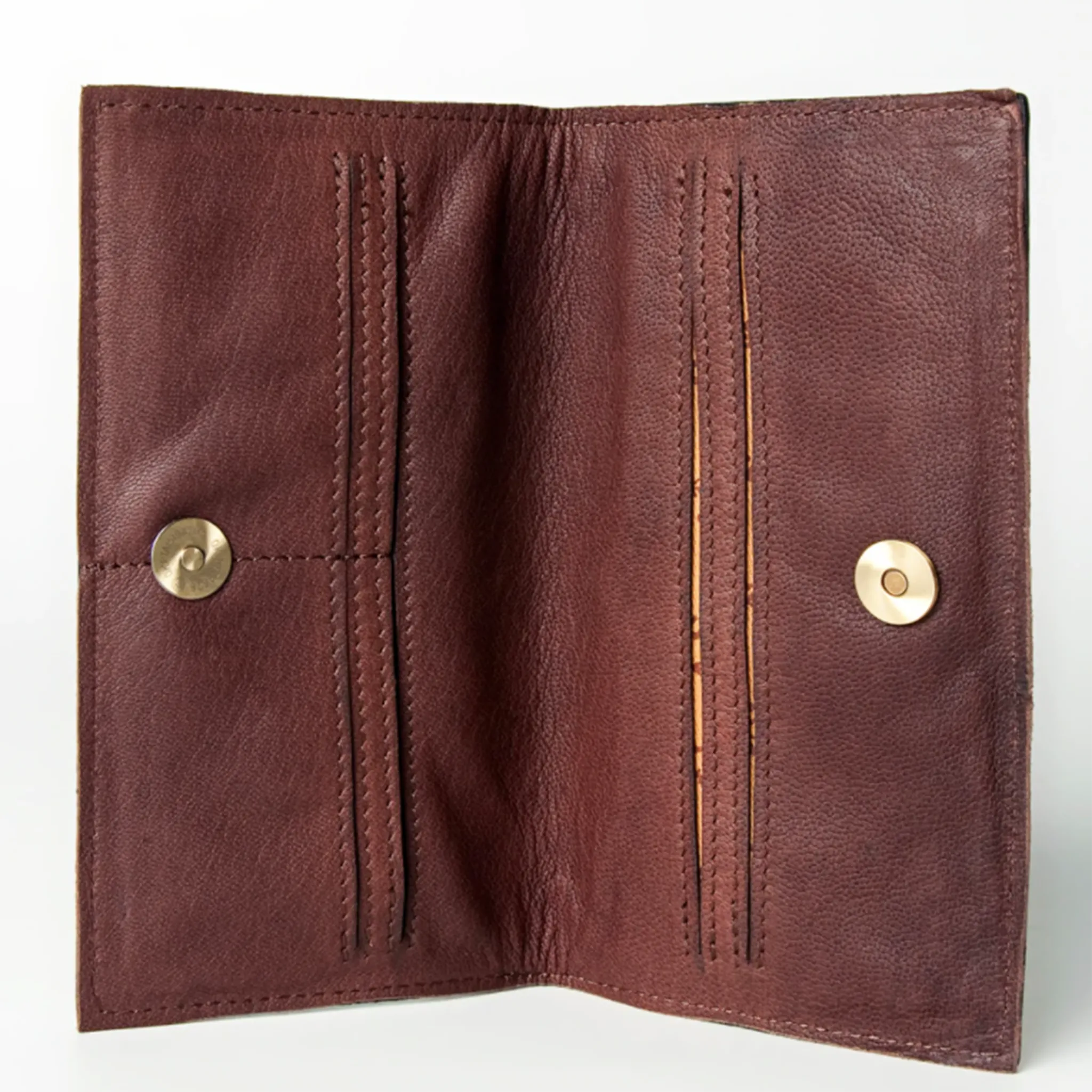 American Darling "Wanda" Natural Tooled Wallet