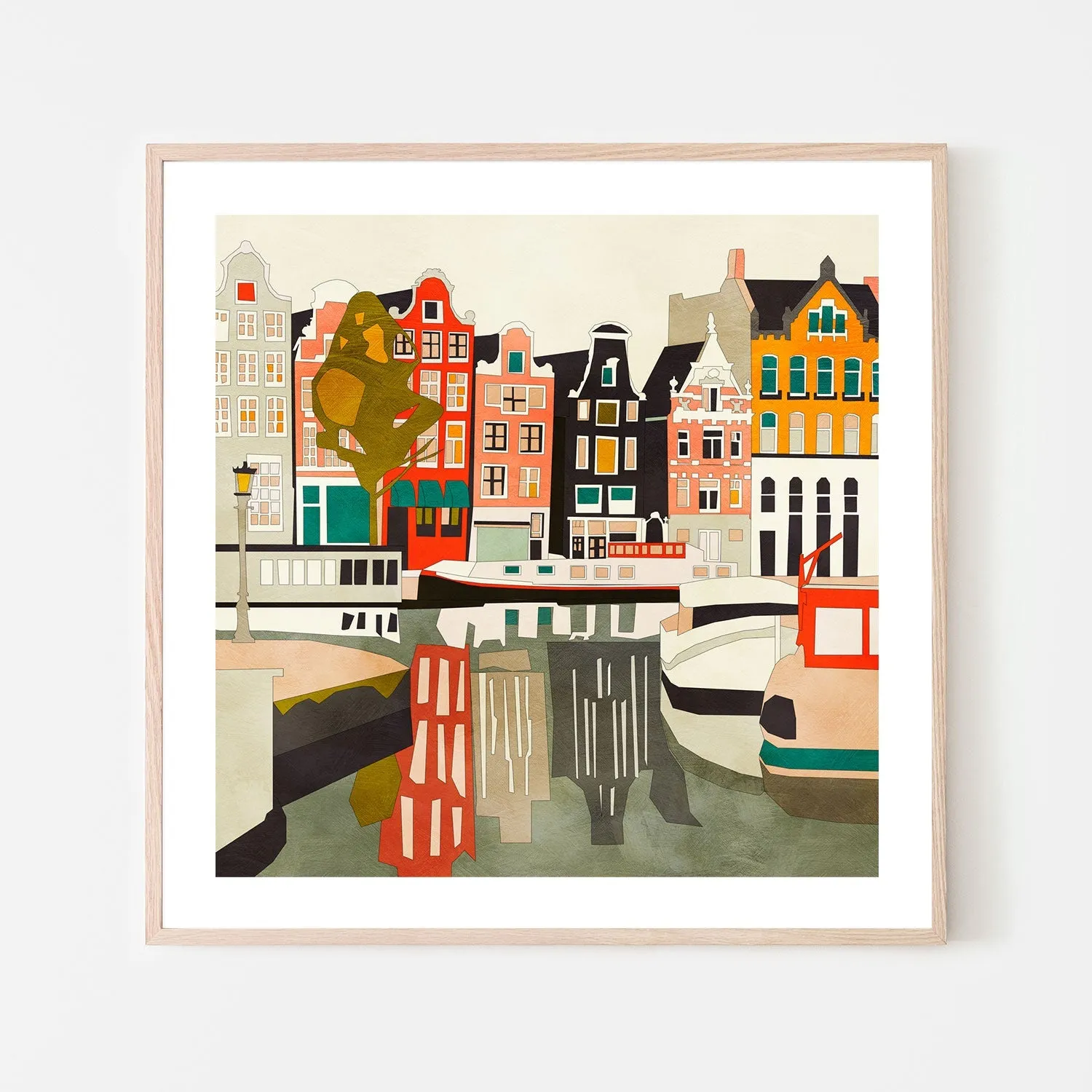 Amsterdam Houses , By Ana Rut Bre