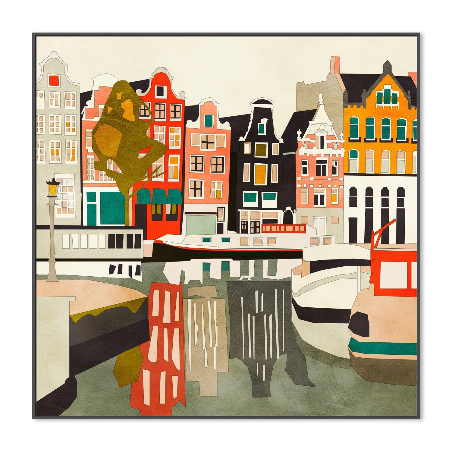 Amsterdam Houses , By Ana Rut Bre