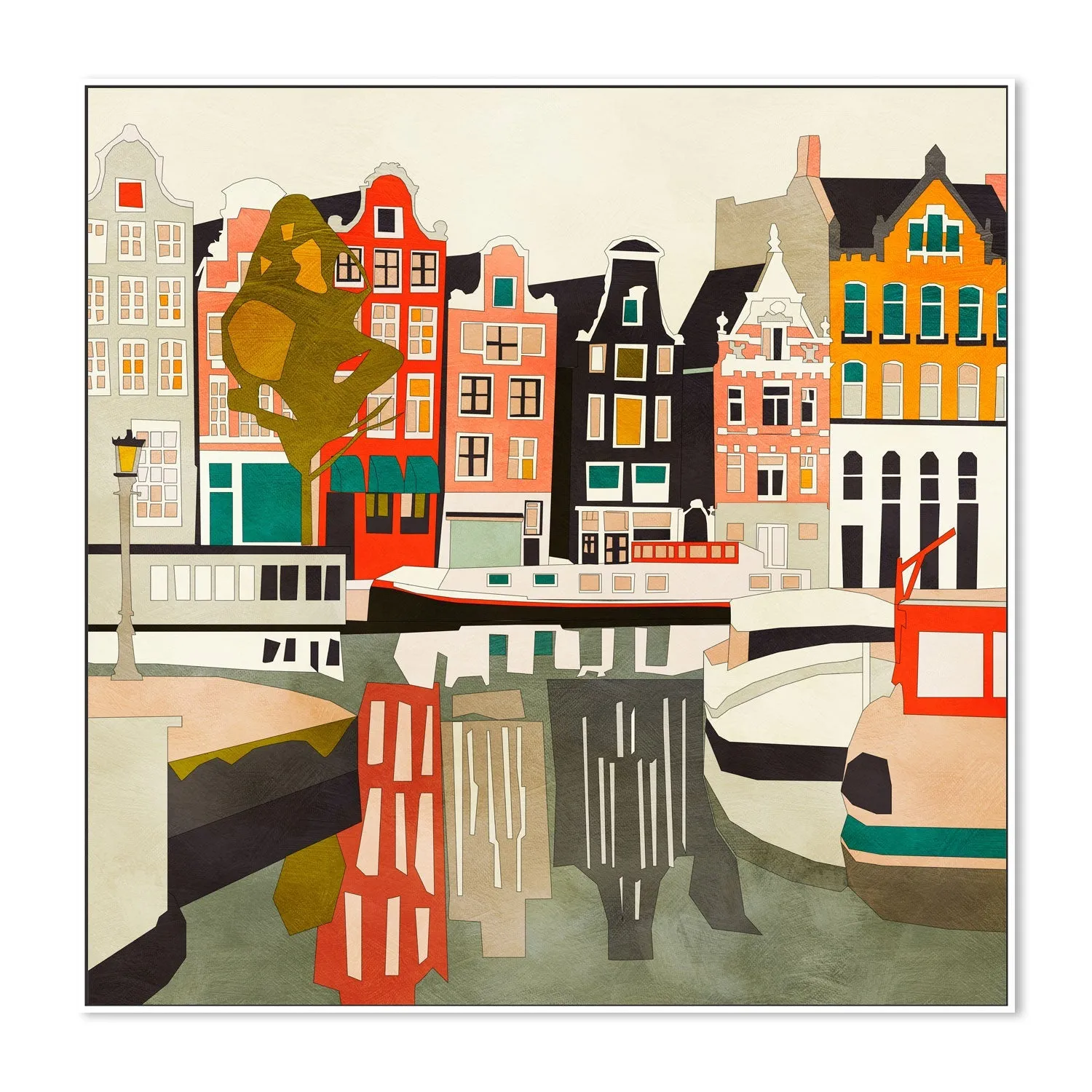 Amsterdam Houses , By Ana Rut Bre