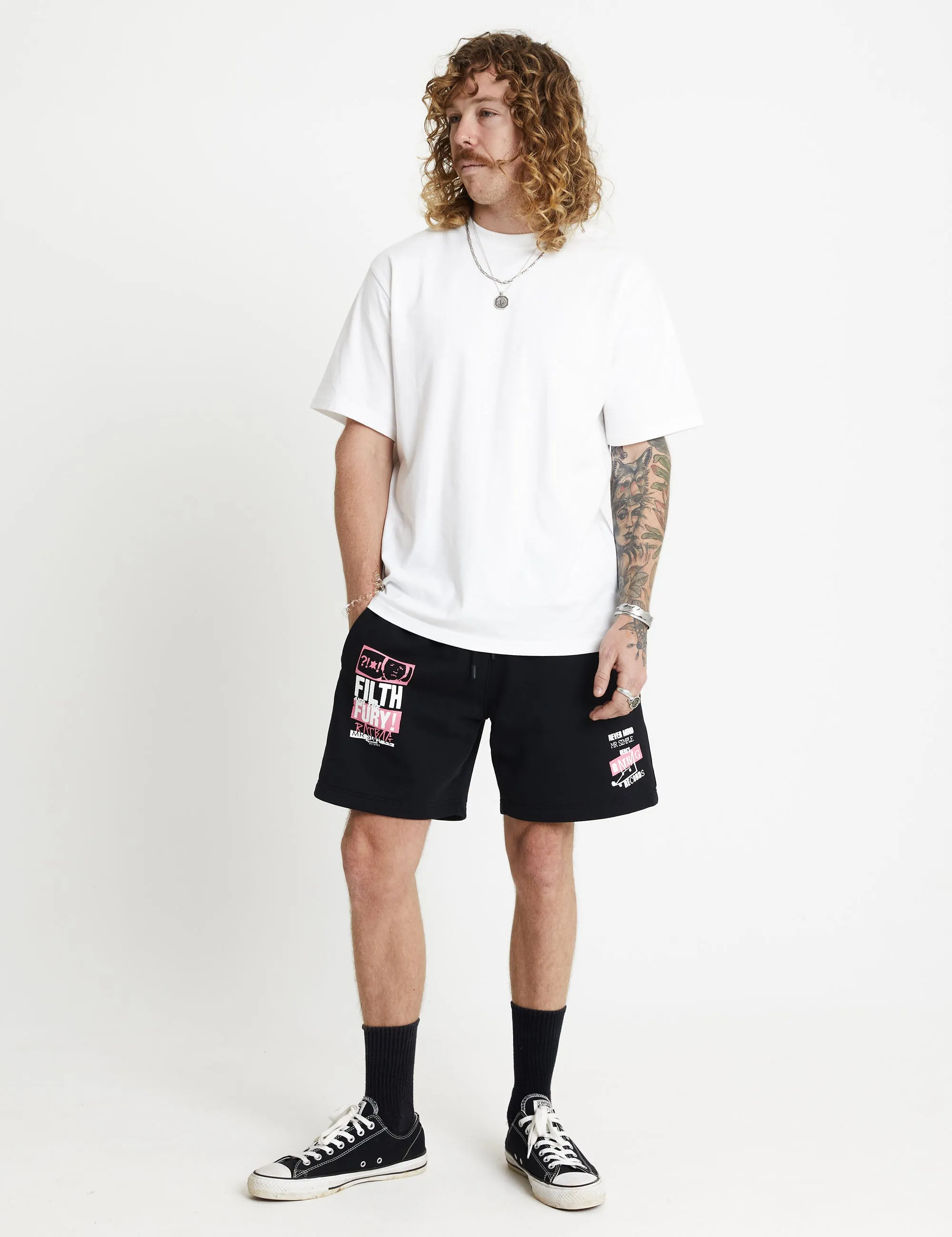 Anarchy Trackshort - Black