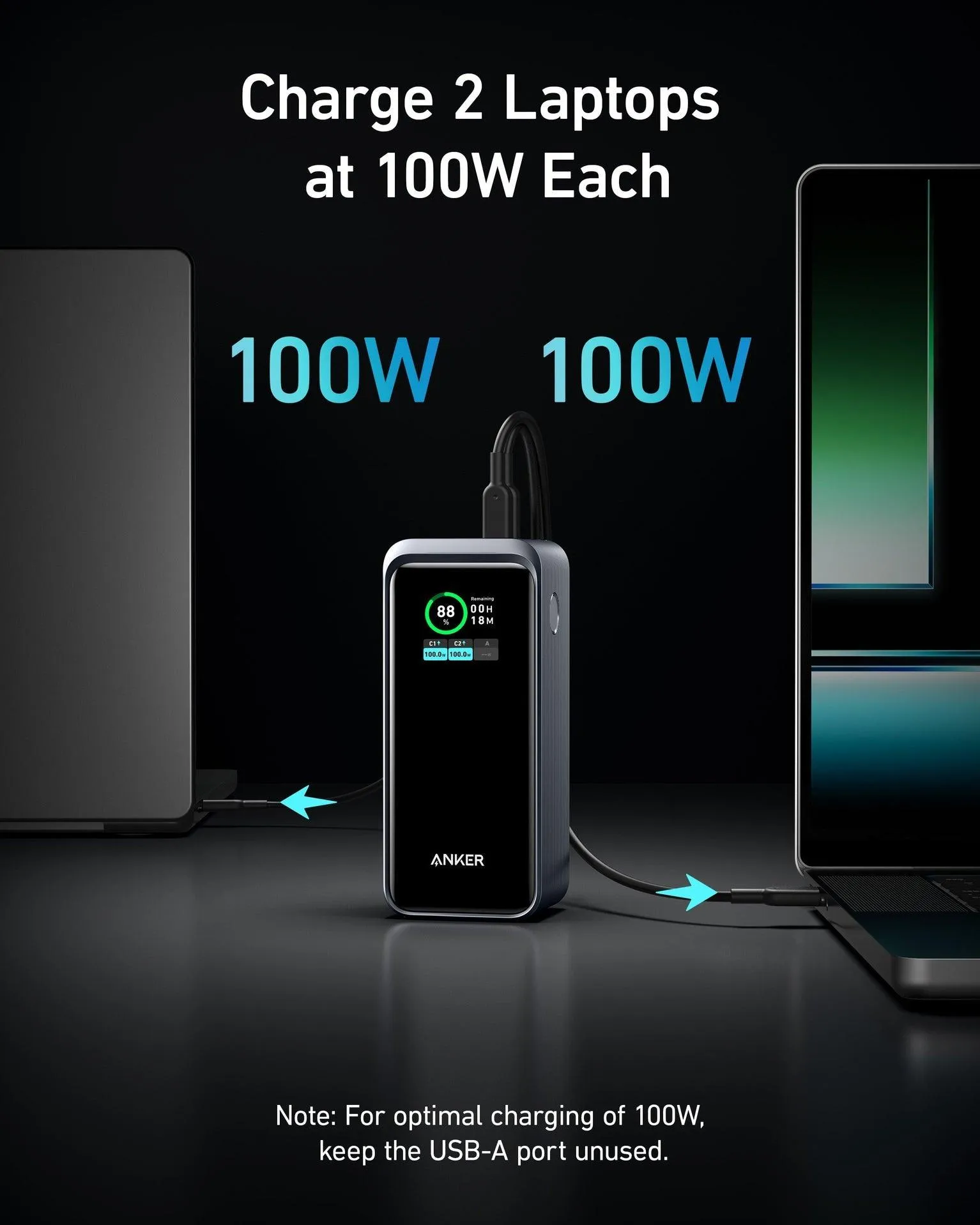 Anker Prime 20,000mAh Power Bank (200W)