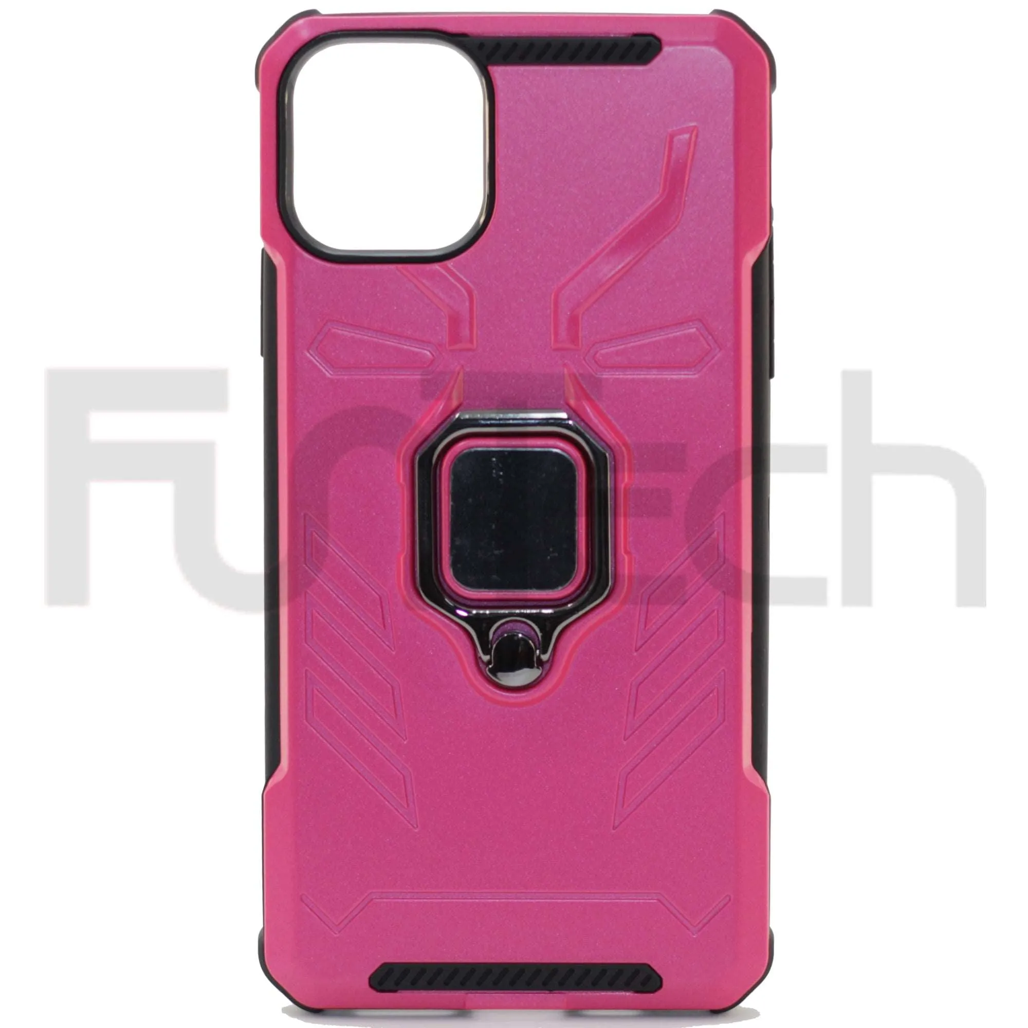 Apple iPhone 11 Pro MAX, Ring Armor Case, Color Pink,