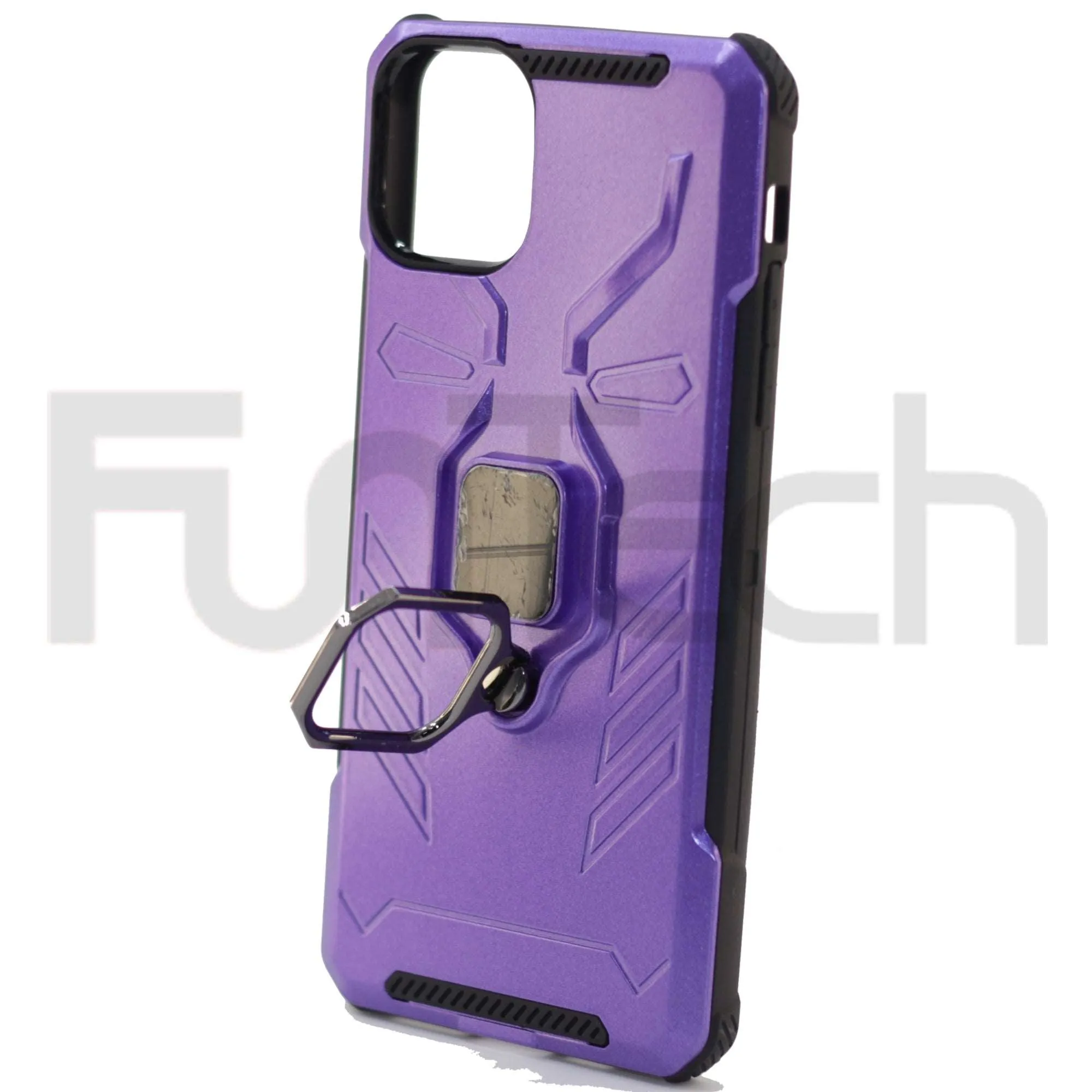 Apple iPhone 11 Pro MAX, Ring Armor Case, Color Purple,