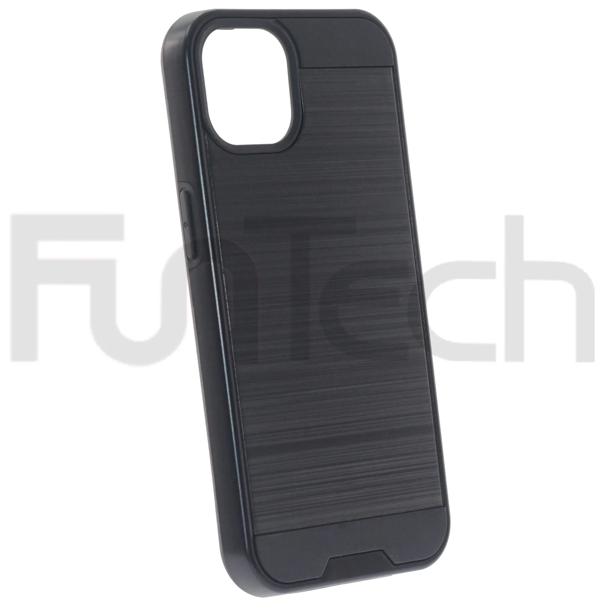 Apple iPhone 13, Slim Armor Case, Color Black.