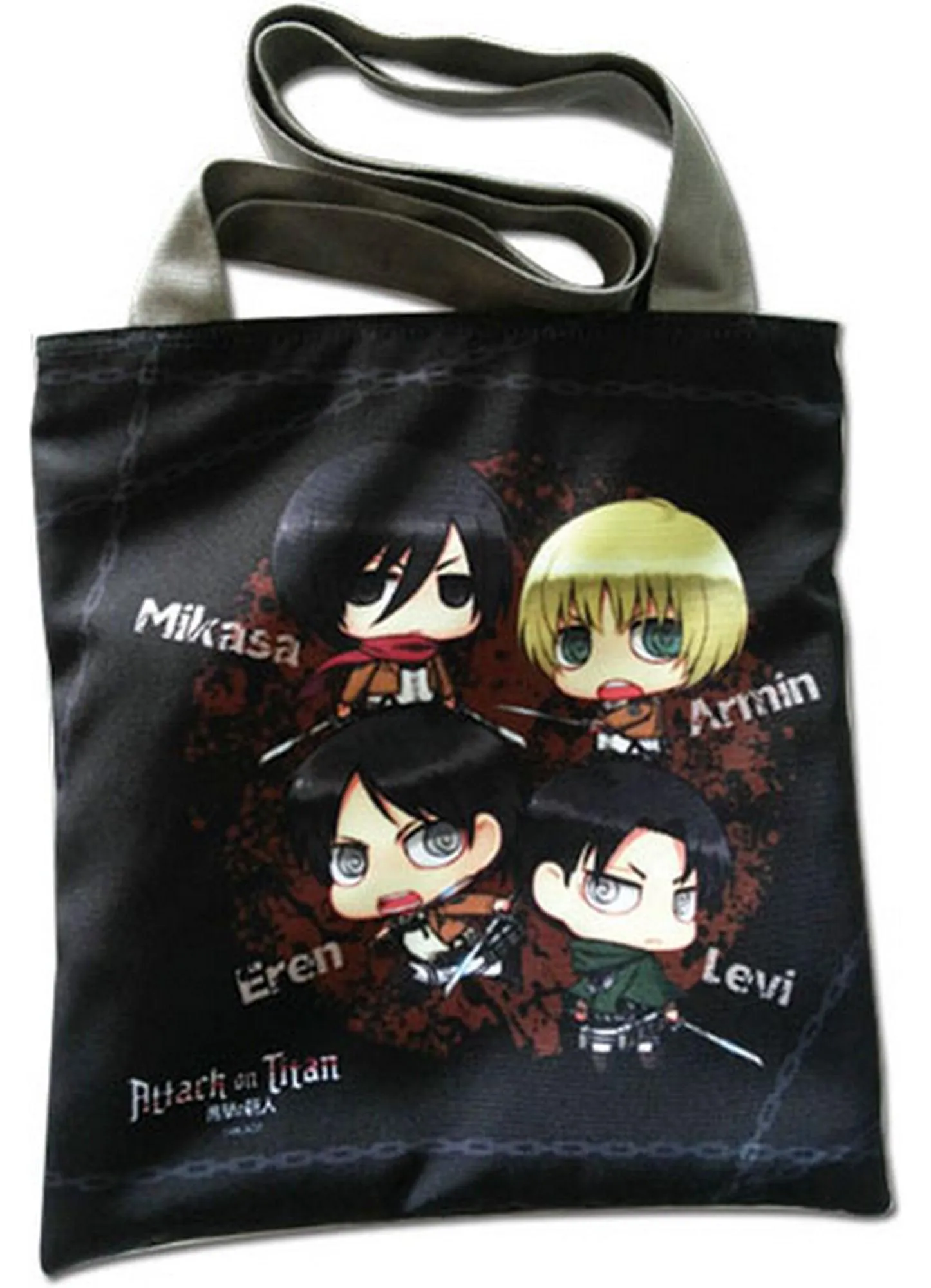 Attack on Titan - Eren Yeager & Levi Ackerman & Armin Arlet & Mikasa Ackerman SD Bag