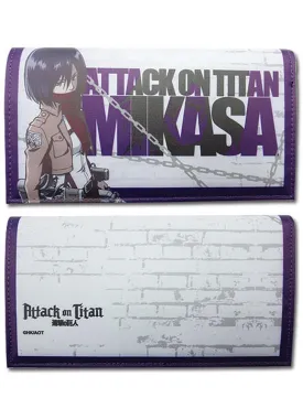 Attack on Titan - Mikasa Ackerman Girl Wallet