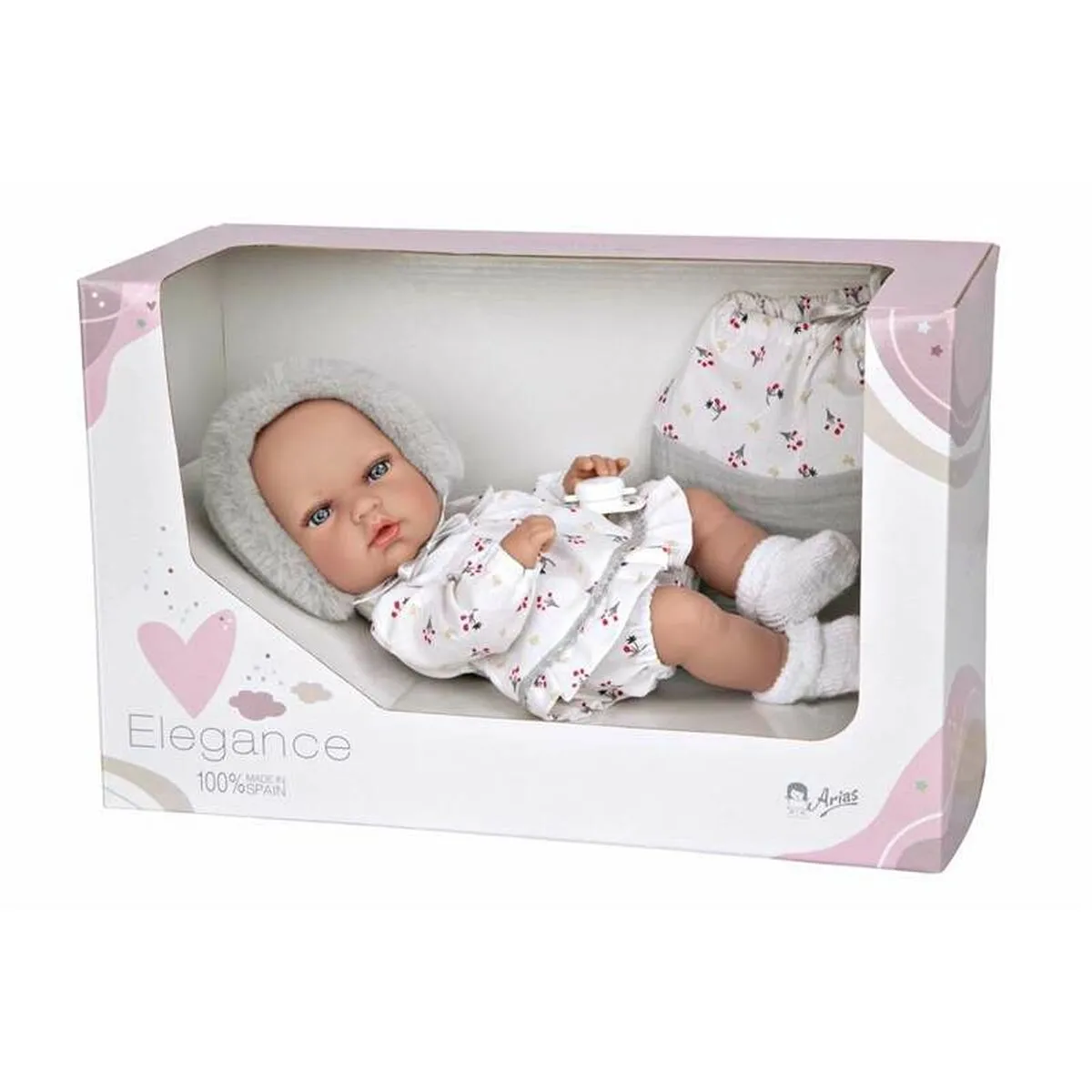 Baby doll Arias Elegance 30 cm Grey