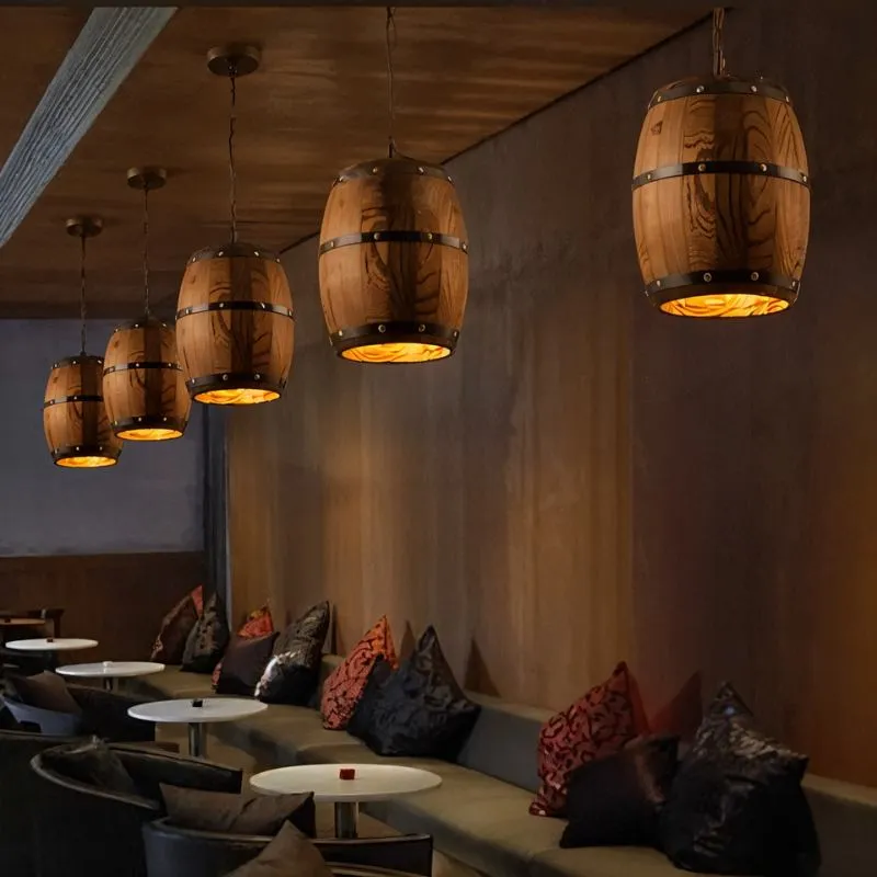 Barrel Pendant Light