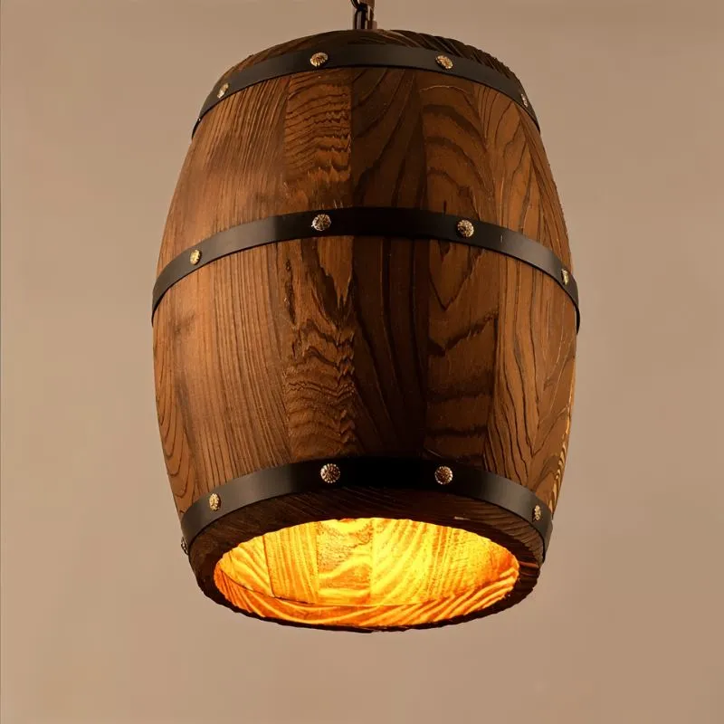 Barrel Pendant Light