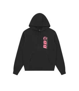 BB ASTRO REPEAT LOGO POPOVER HOOD - BLACK/PINK