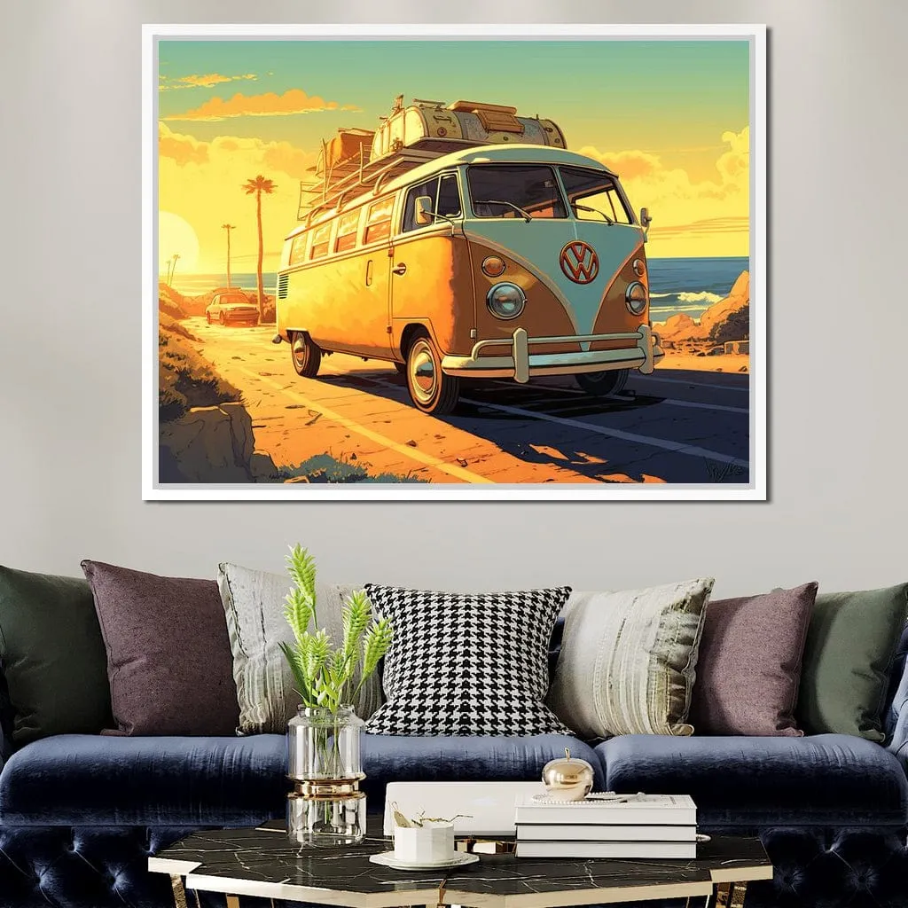 Beachside VW Bus Voyage