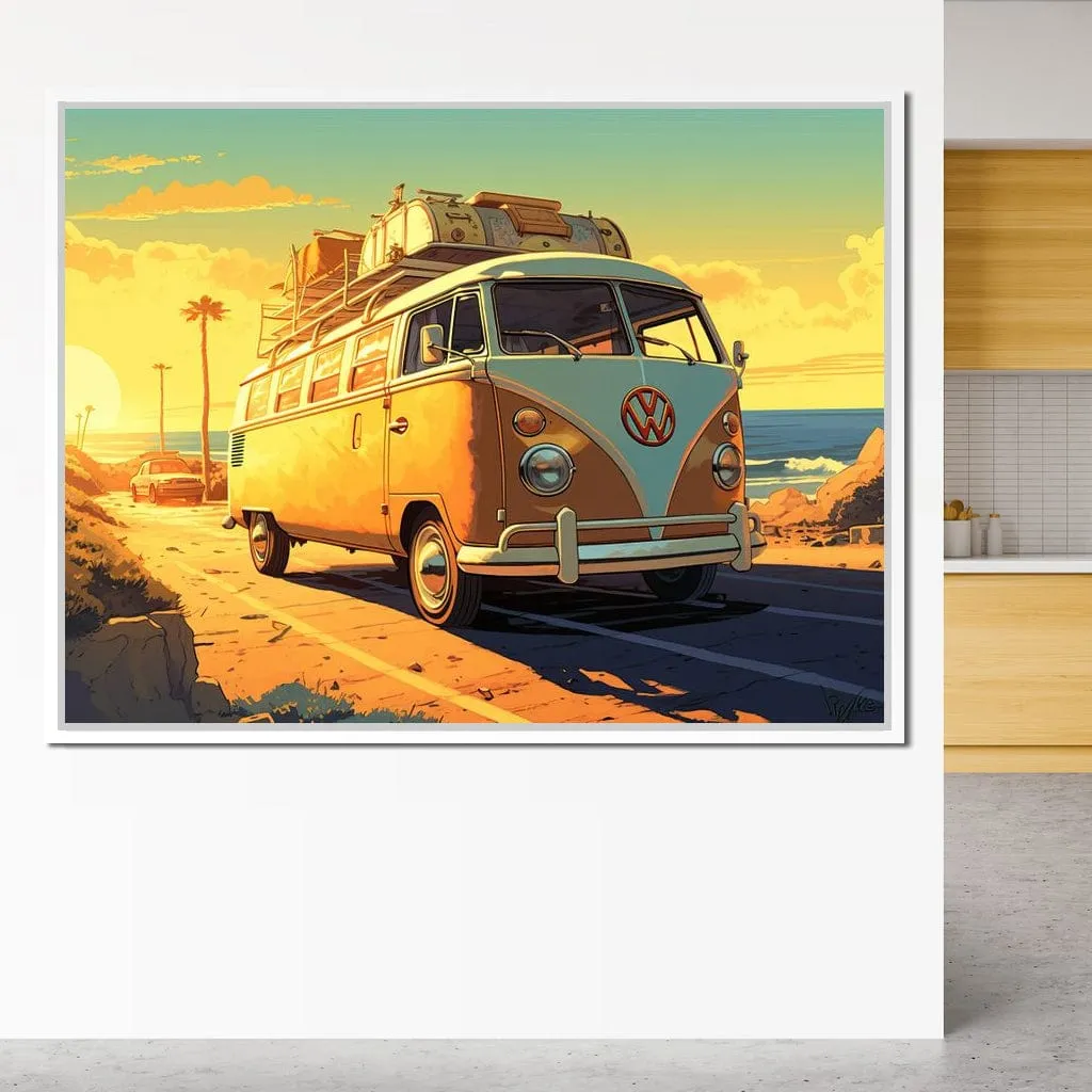 Beachside VW Bus Voyage