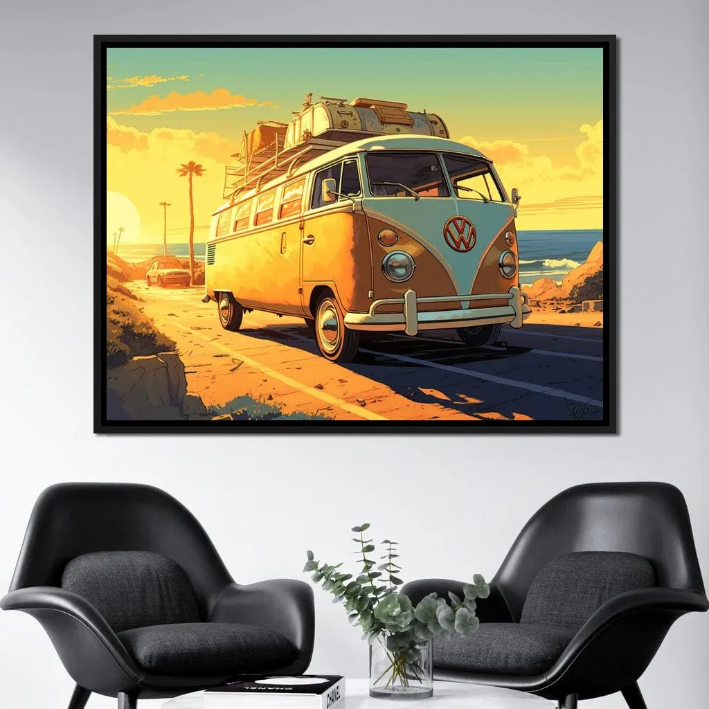 Beachside VW Bus Voyage