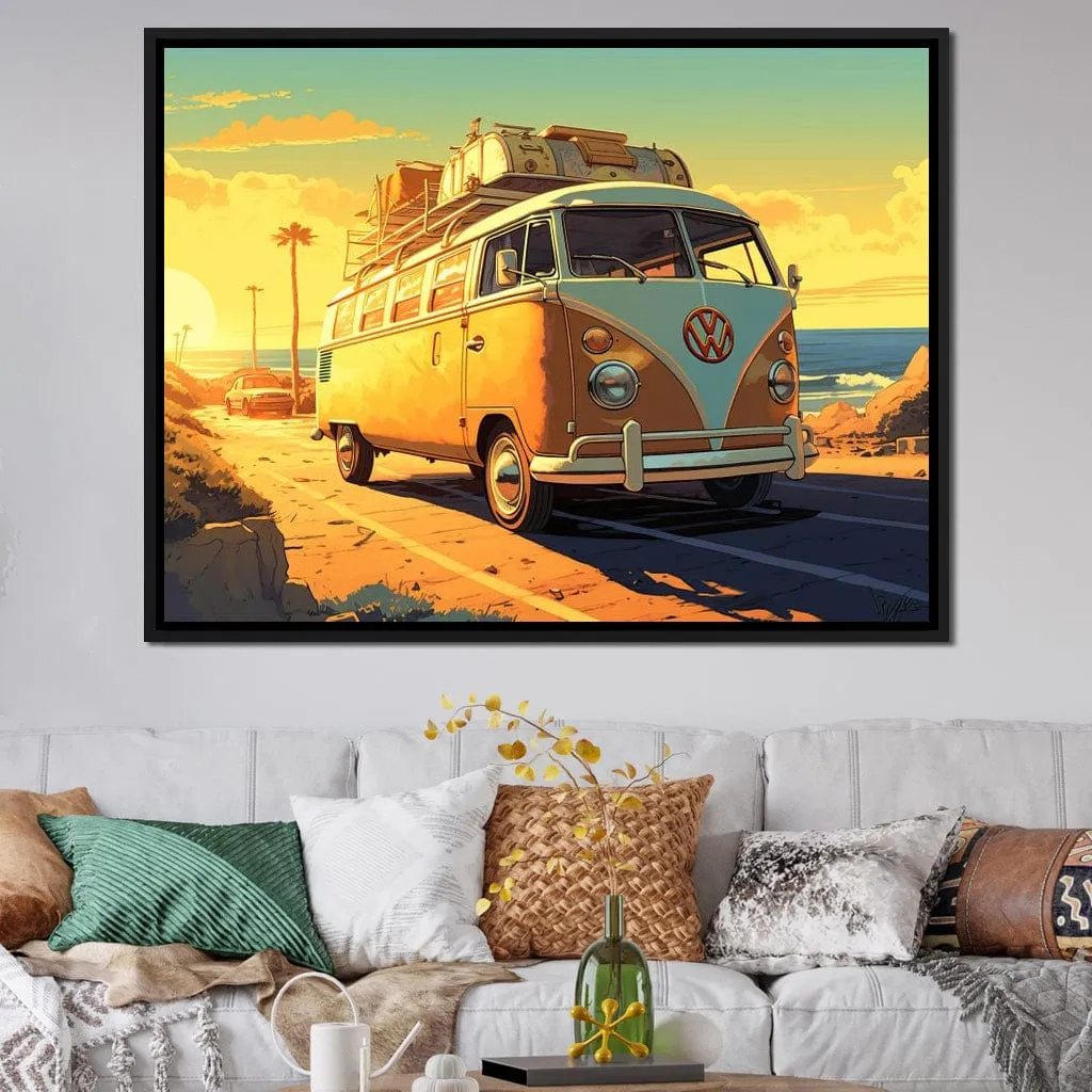 Beachside VW Bus Voyage