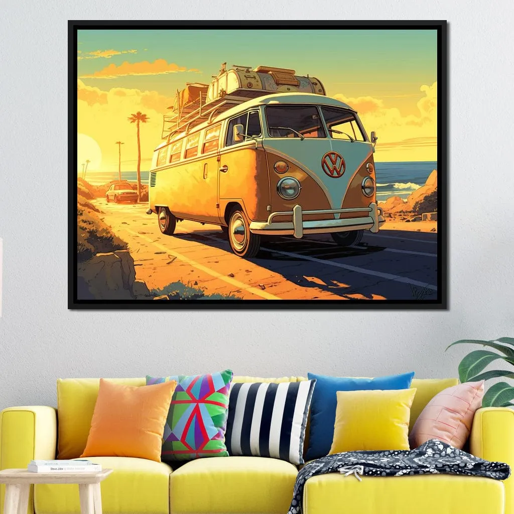 Beachside VW Bus Voyage