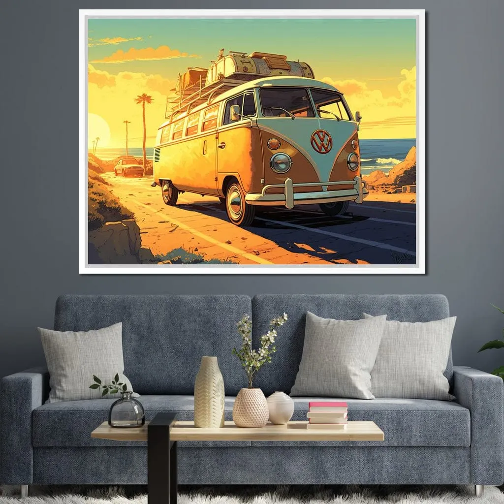 Beachside VW Bus Voyage