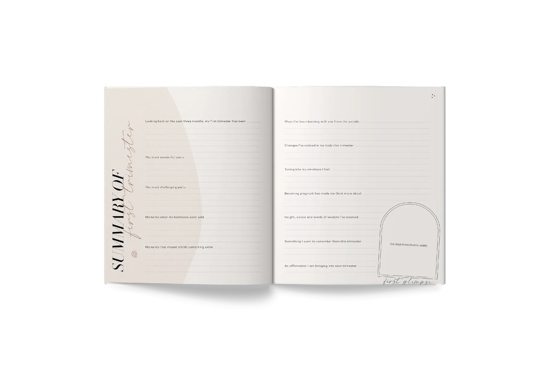 Becoming MAMA - A Pregnancy Journal - PREORDER