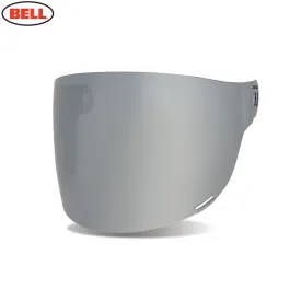 Bell Bullitt Flat Visor (Black Tabs) - Dark Silver Iridium