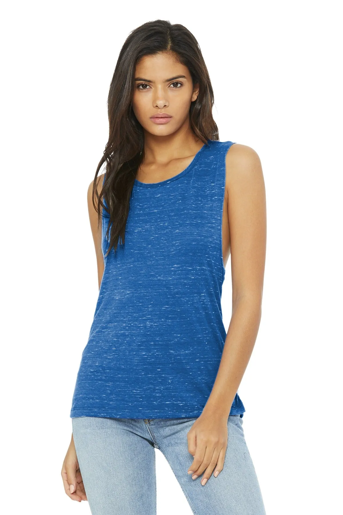 BELLA CANVAS Women's Flowy Scoop Muscle Tank