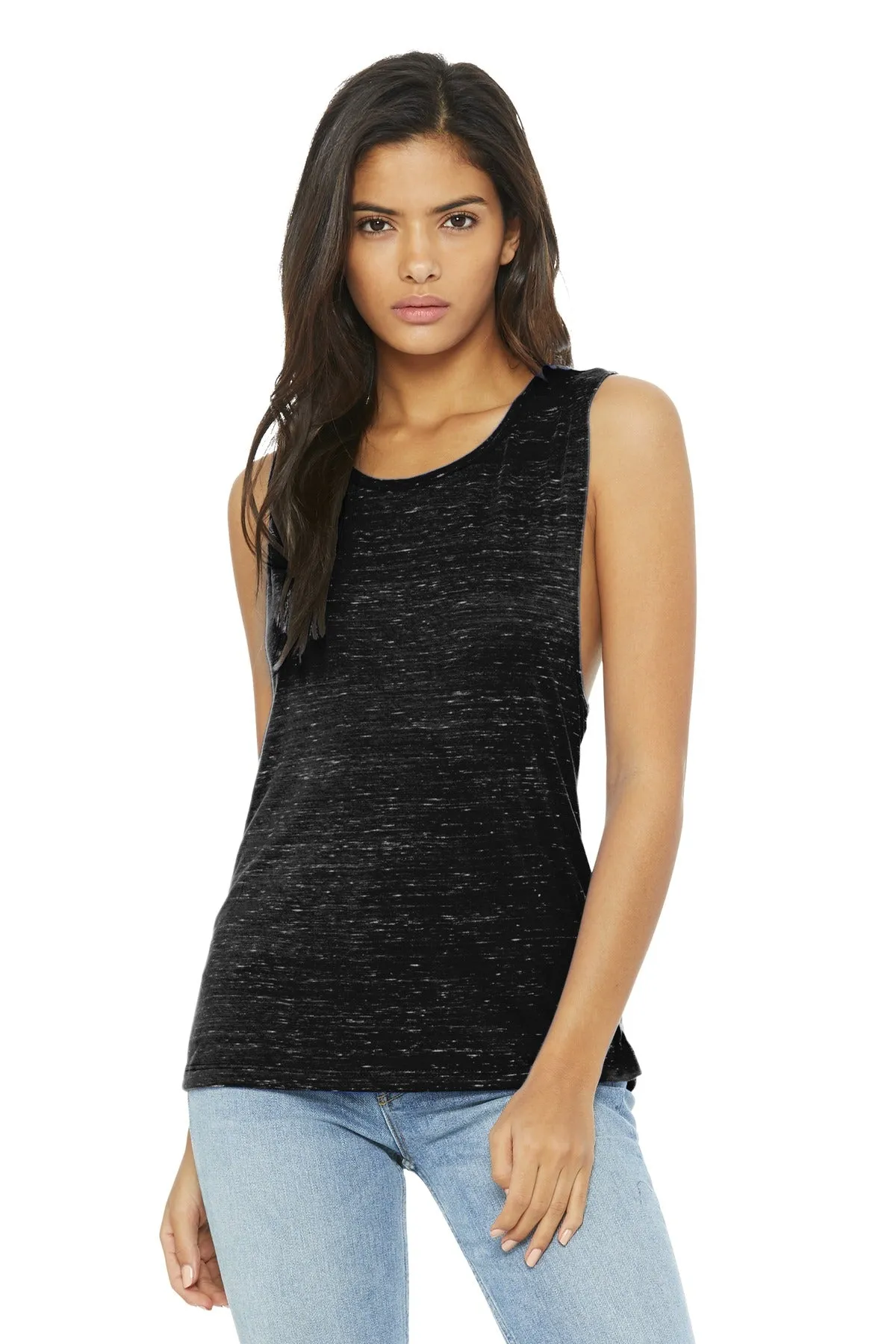 BELLA CANVAS Women's Flowy Scoop Muscle Tank