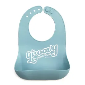 bella tunno silicone wonder bib - be groovy