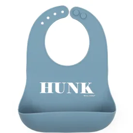 bella tunno silicone wonder bib - hunk