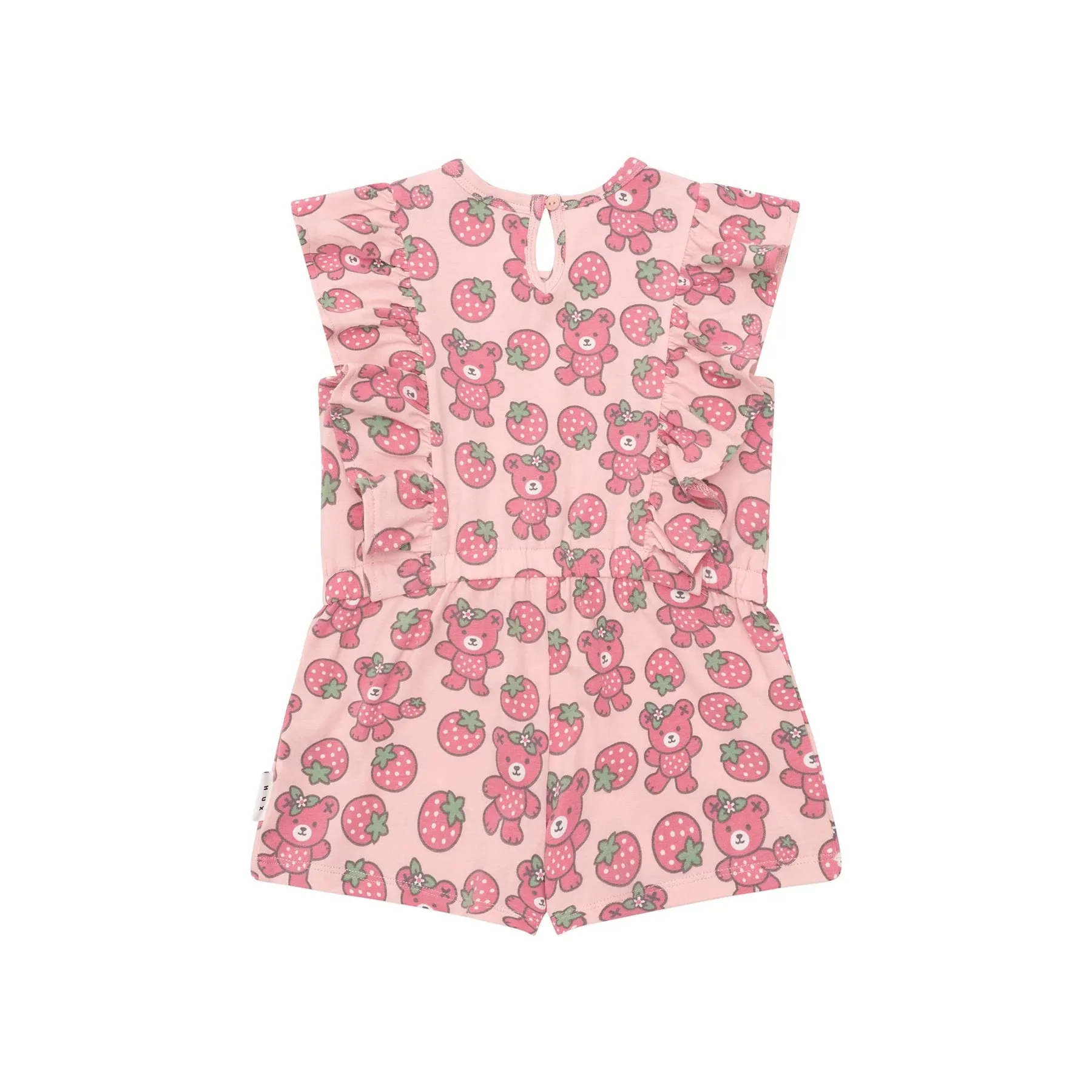 BERRY BEAR FRILL PLAYSUIT