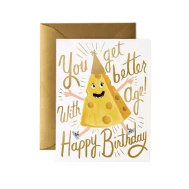 Better With Age Birthday Card