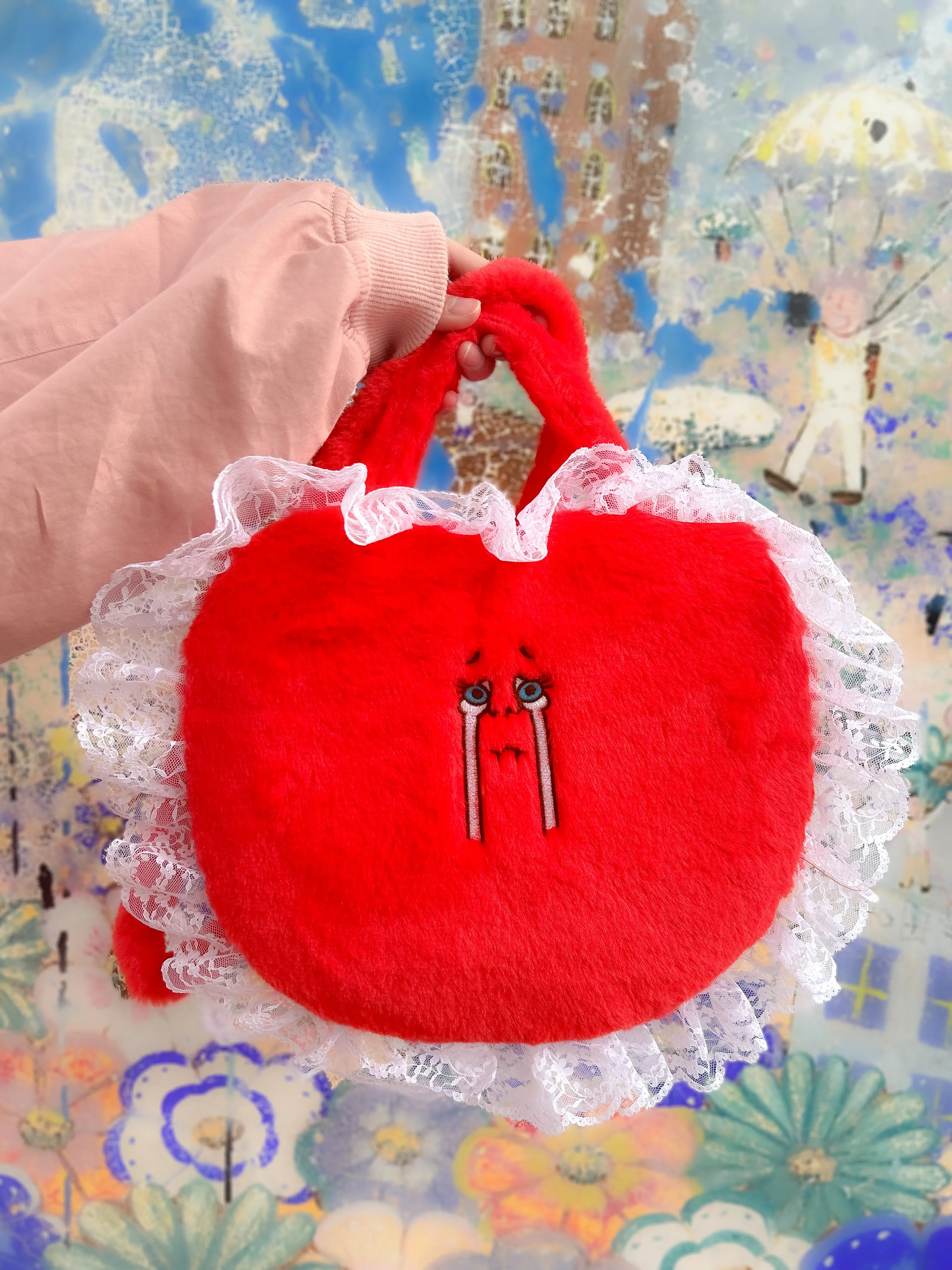 Big Cry 2way Bag / Red